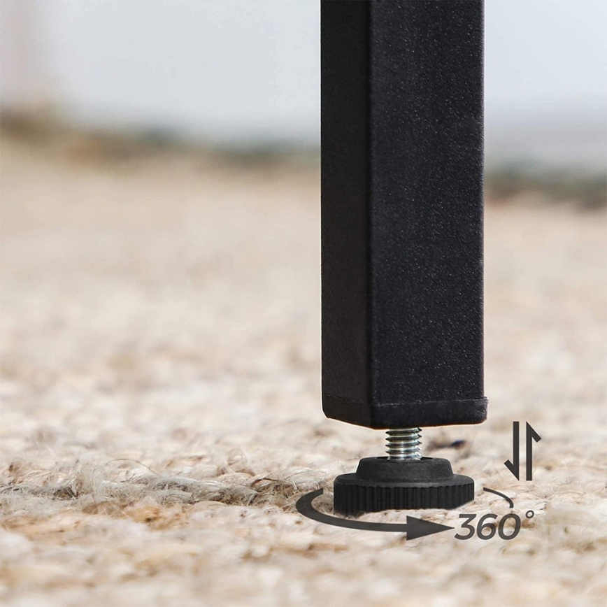 Mesa de bar BARTIS marrón/negro