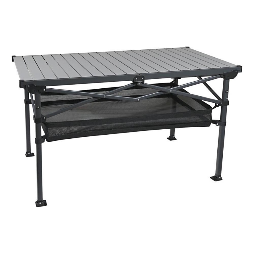 Mesa de camping plegable 118x70 cm antracita
