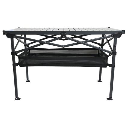 Mesa de camping plegable 118x70 cm antracita