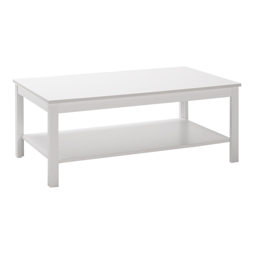 Mesa de centro 40x103 cm blanco
