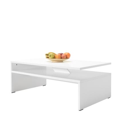 Mesa de centro 42x110 cm blanco