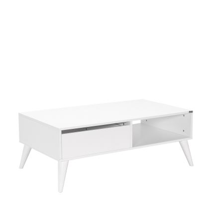 Mesa de centro 42x110 cm blanco