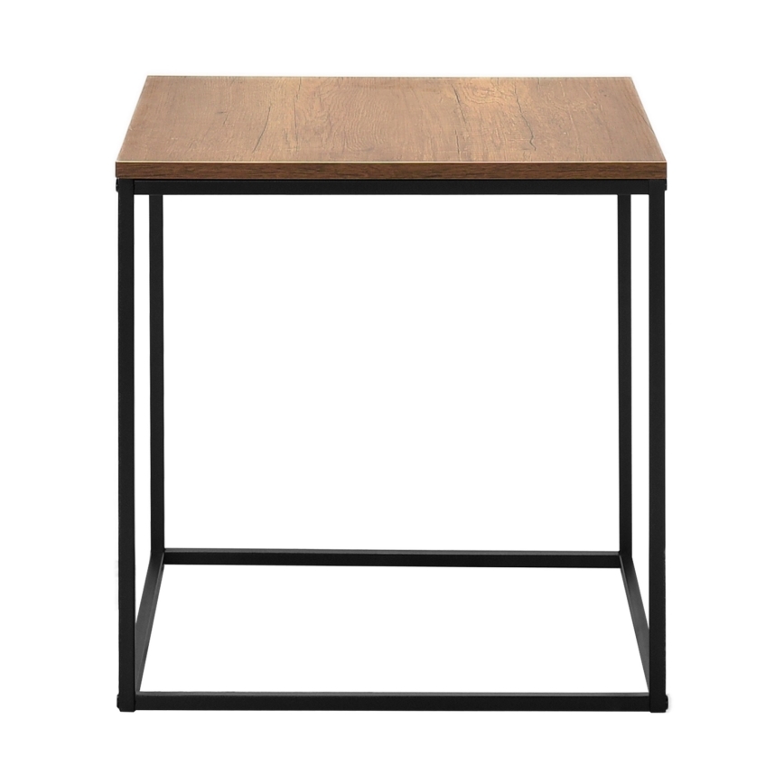 Mesa de centro 52x50 cm marrón