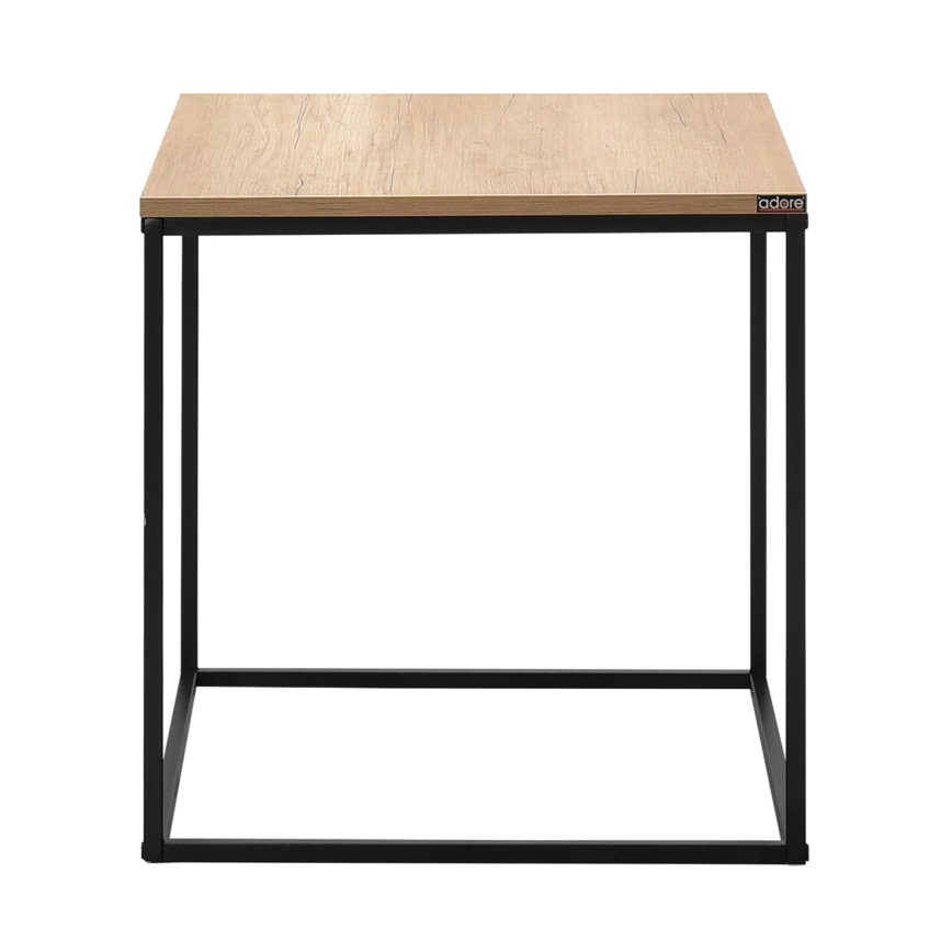 Mesa de centro 52x50 cm marrón