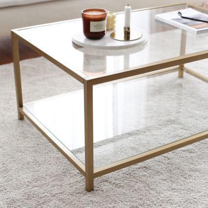 Mesa de centro ASTRO 40x90 cm dorado