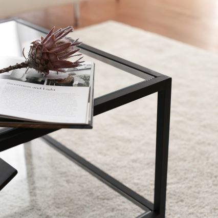 Mesa de centro ASTRO 40x90 cm negro