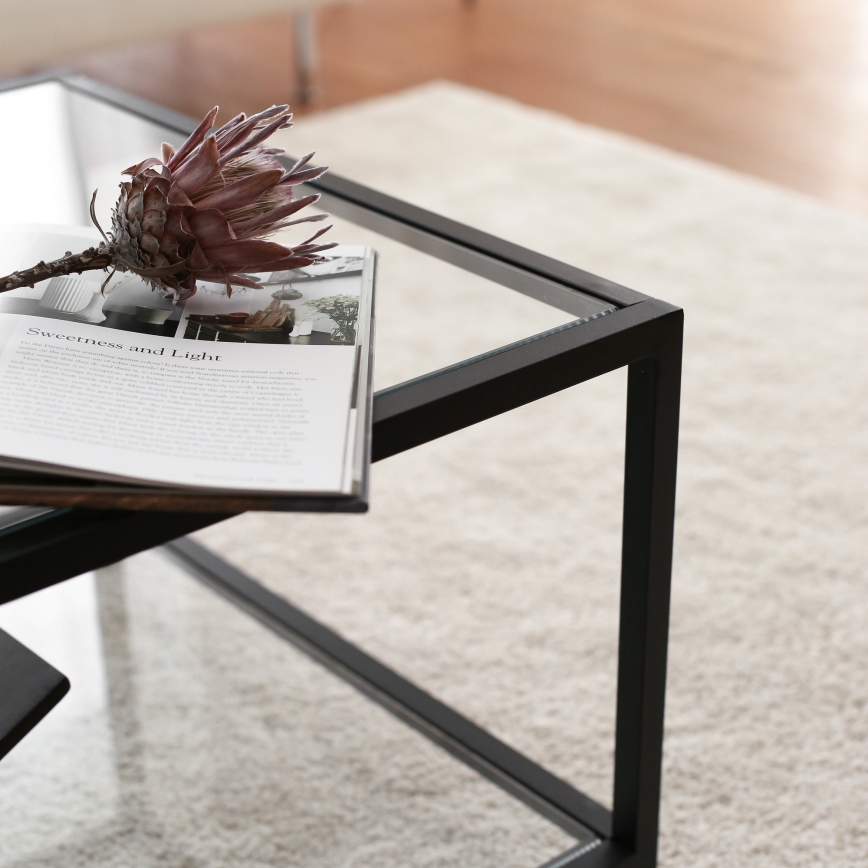 Mesa de centro ASTRO 40x90 cm negro