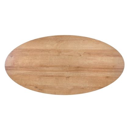 Mesa de centro con cajón CAROLINA 41x120 cm dorado roble/negro