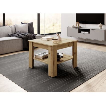 Mesa de centro COCO roble artesano