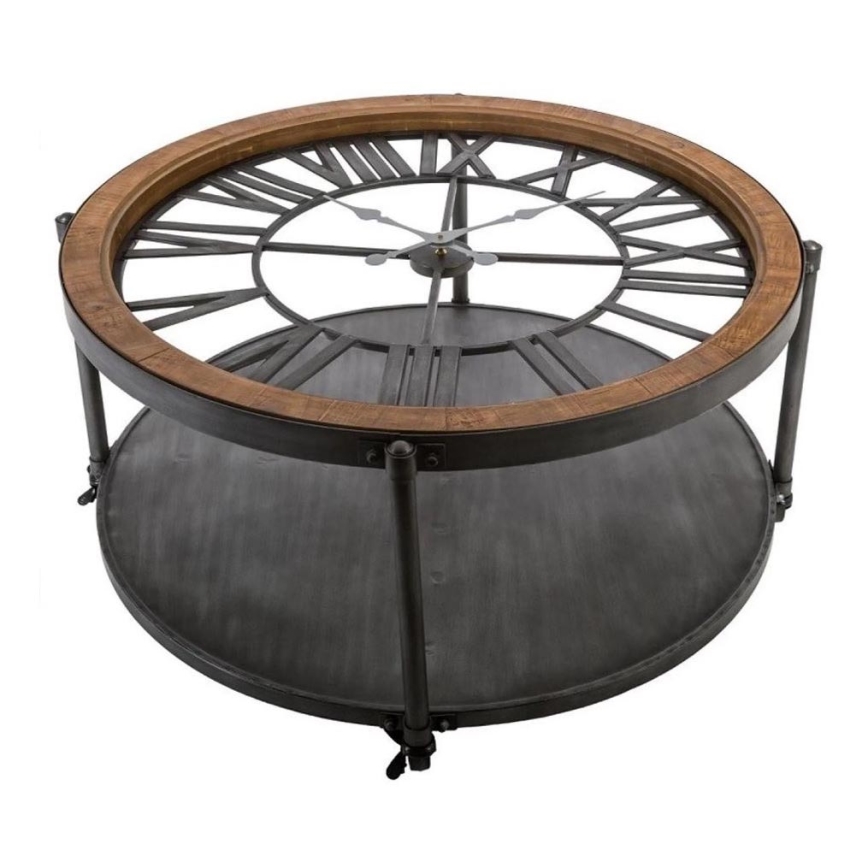 Mesa de centro con un reloj CHRONO 89,5x47 cm 1xAA