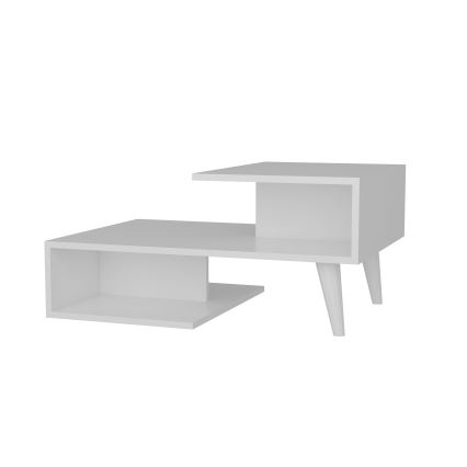 Mesa de centro CONCETTA 40x90 cm blanco