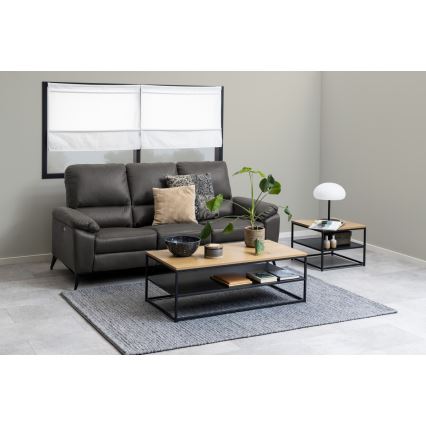 Mesa de centro CORA roble/negra