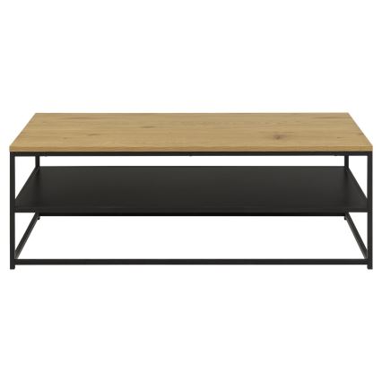 Mesa de centro CORA roble/negro
