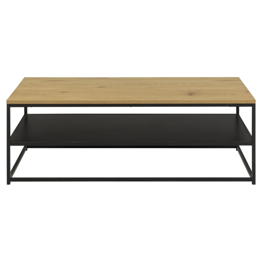 Mesa de centro CORA roble/negro