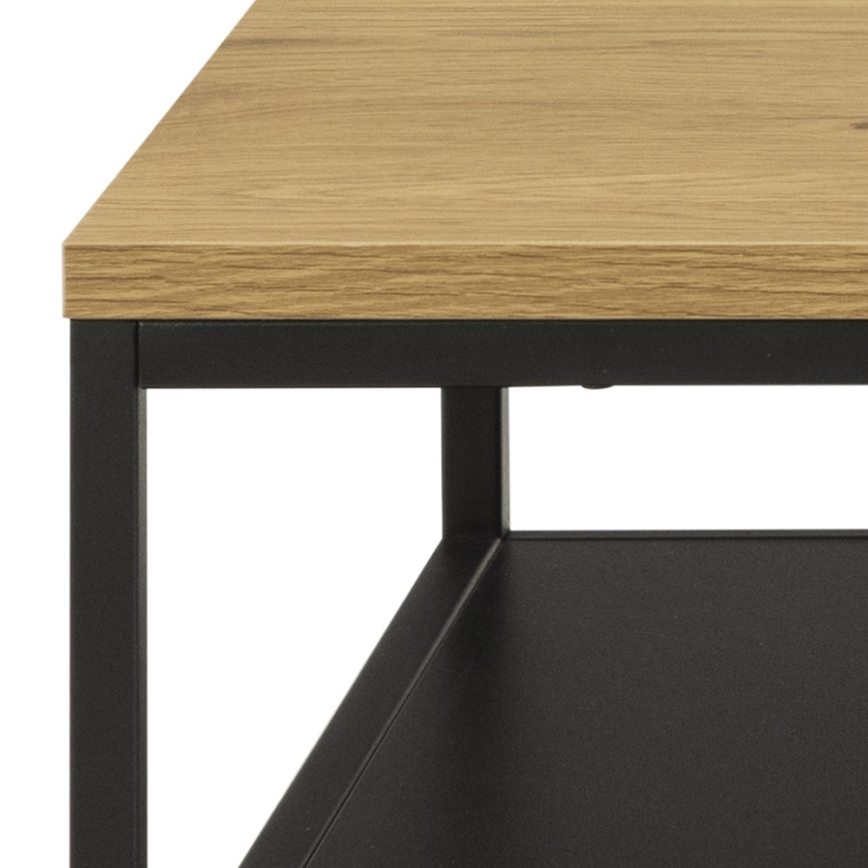 Mesa de centro CORA roble/negro