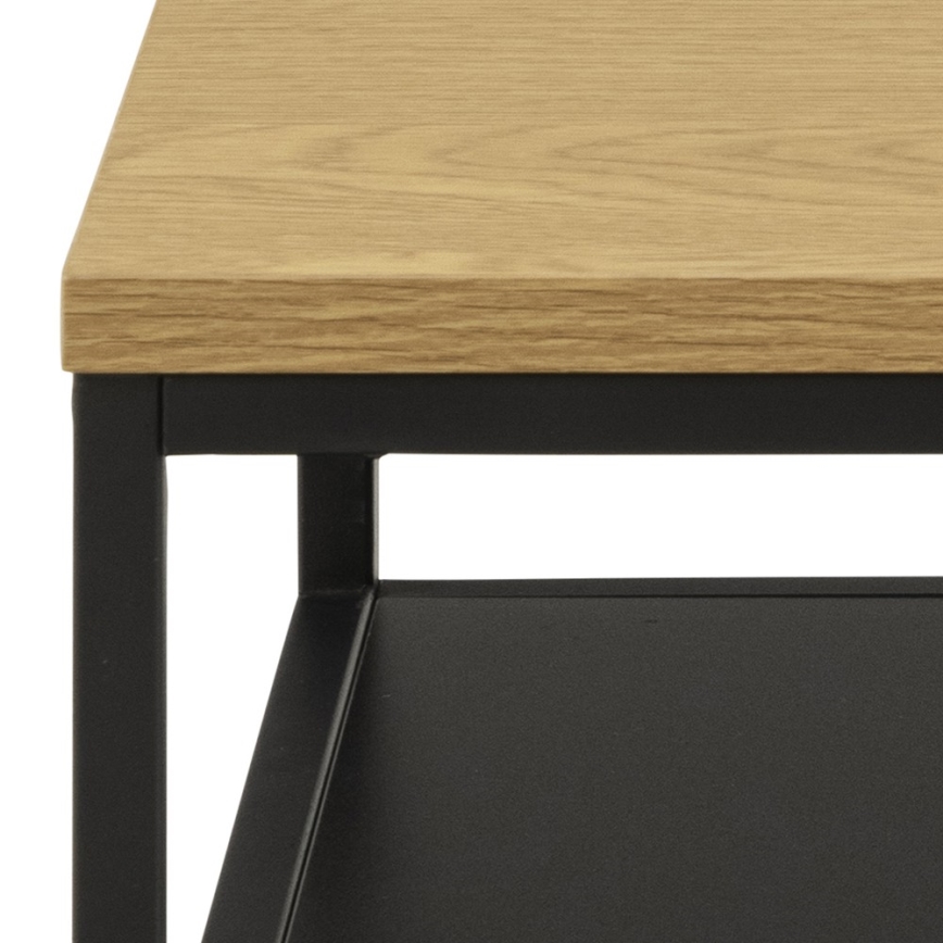 Mesa de centro CORA roble/negro