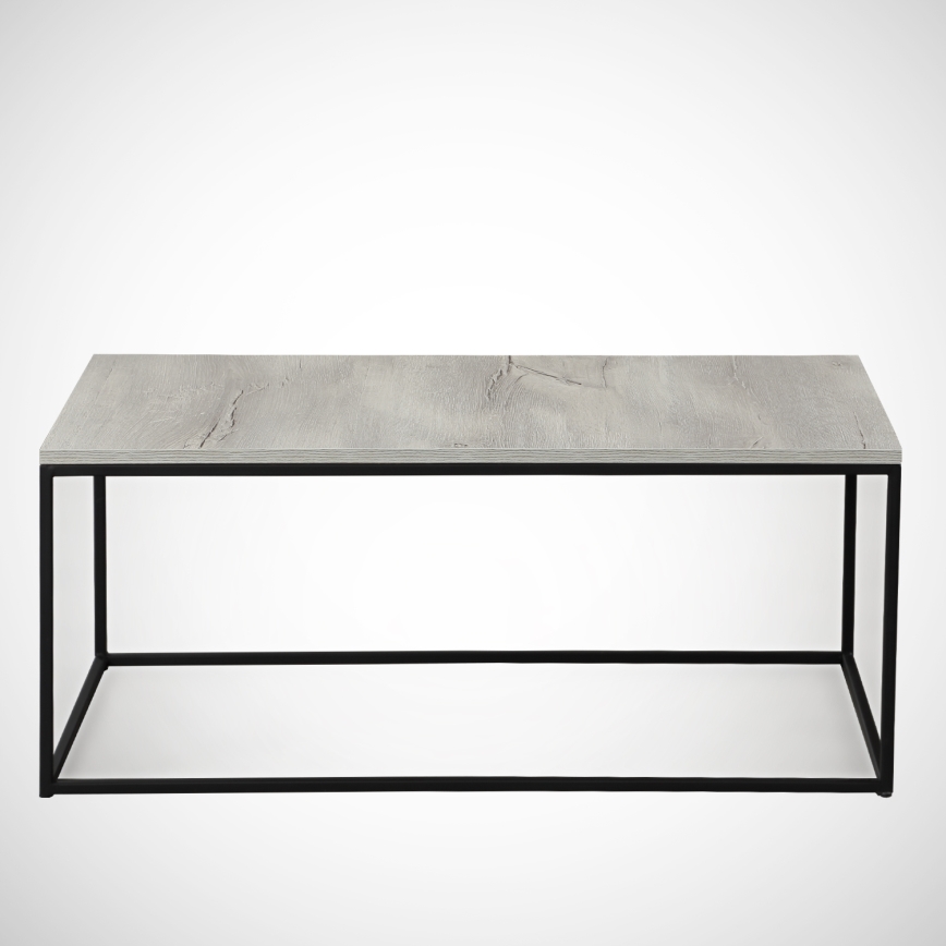 Mesa de centro COSCO 43x95 cm gris
