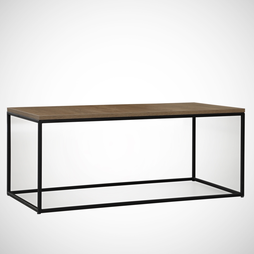 Mesa de centro COSCO 43x95 cm marrón/negro