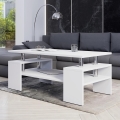 Mesa de centro CUBE 50x110 cm blanco