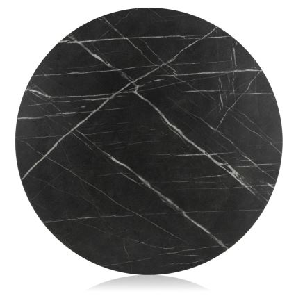 Mesa de centro DIAMOND 40x70 cm negro/dorado