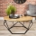 Mesa de centro DIAMOND 40x90 cm negro/marrón