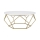 Mesa de centro DIAMOND 41,5x90 cm dorado/blanco