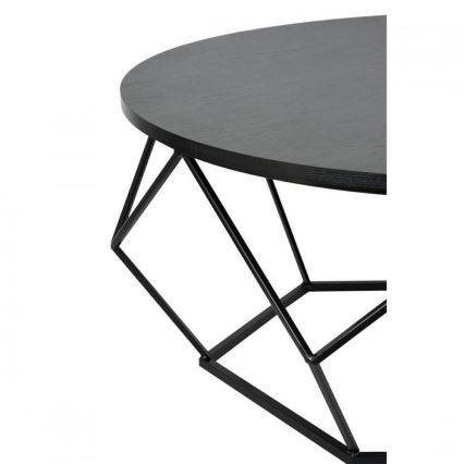 Mesa de centro DIAMOND 41,5x90 cm negro