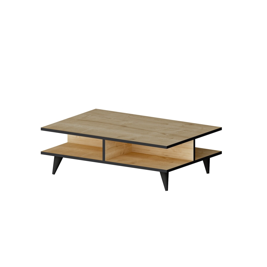 Mesa de centro DIAMOND marrón/negro