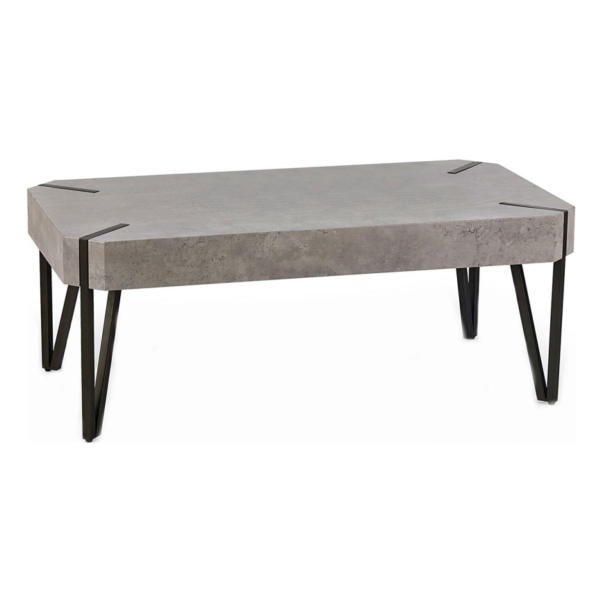 Mesa de centro EMILY 42x110 cm concreto