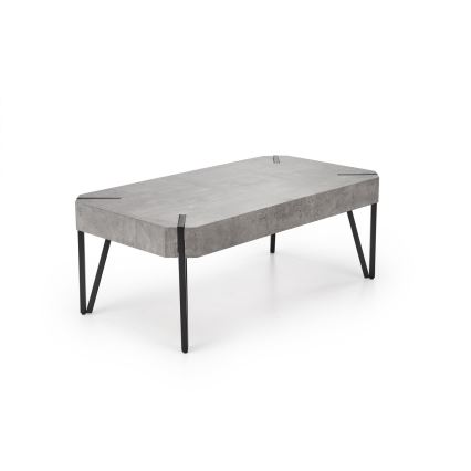 Mesa de centro EMILY 42x110 cm concreto