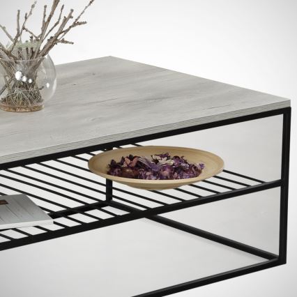 Mesa de centro ETNA 43x95 cm gris