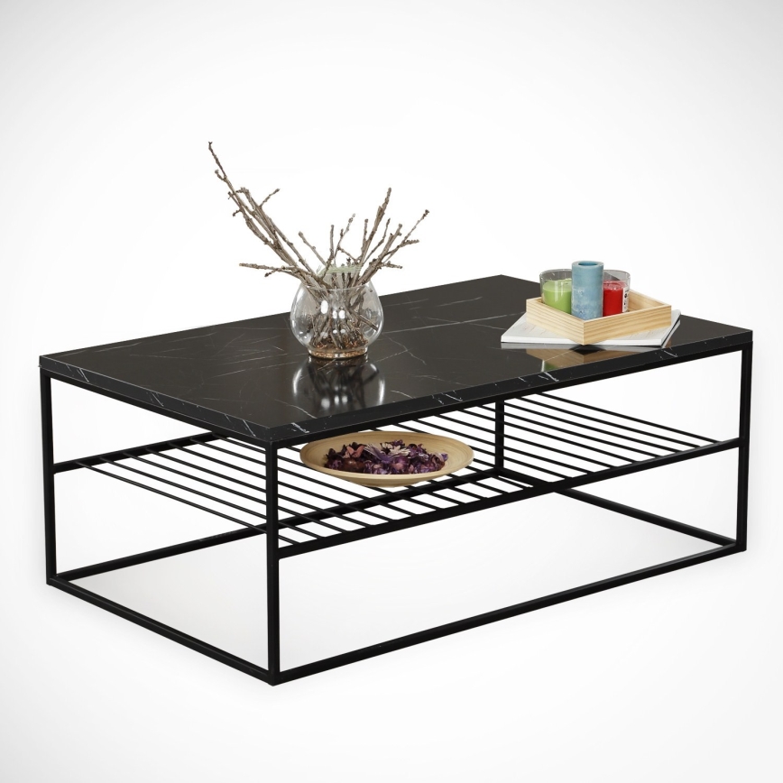 Mesa de centro ETNA 43x95 cm negro