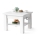 Mesa de centro extensible con tablero elevable CALEB 75/150x75 cm blanca