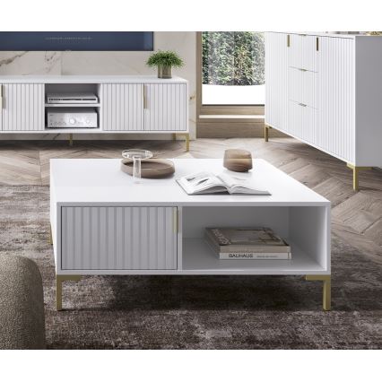 Mesa de centro FLOP blanca