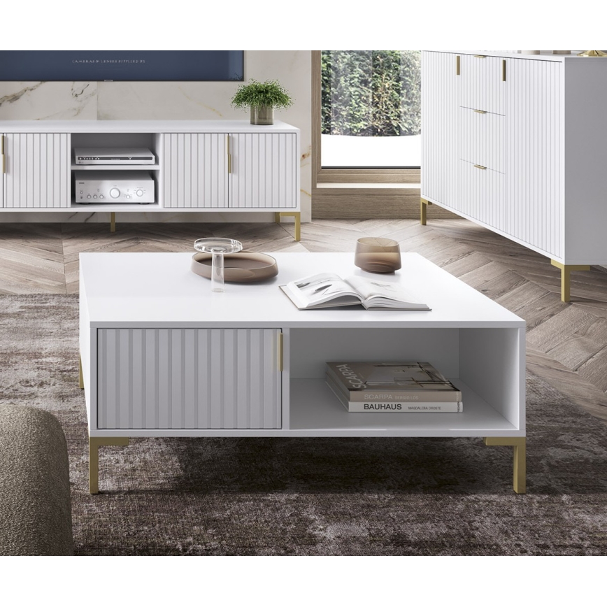 Mesa de centro FLOP blanca