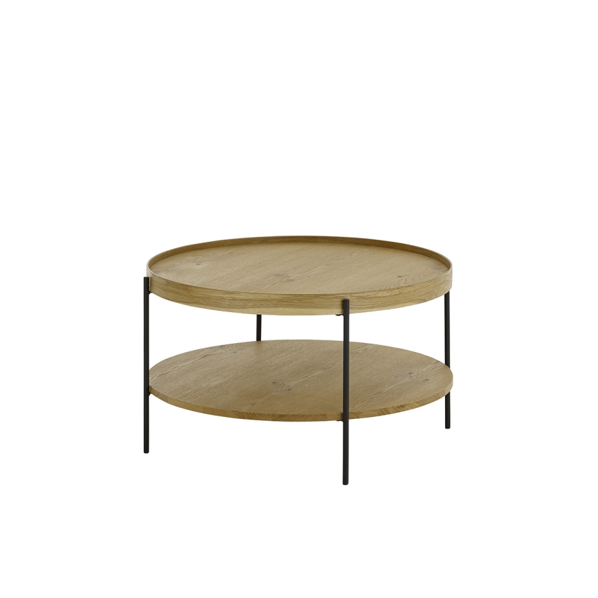 Mesa de centro FURNI de roble