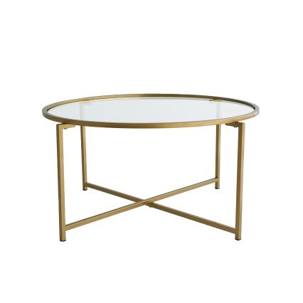 Mesa de centro GOLD SUN 40x83 cm dorado
