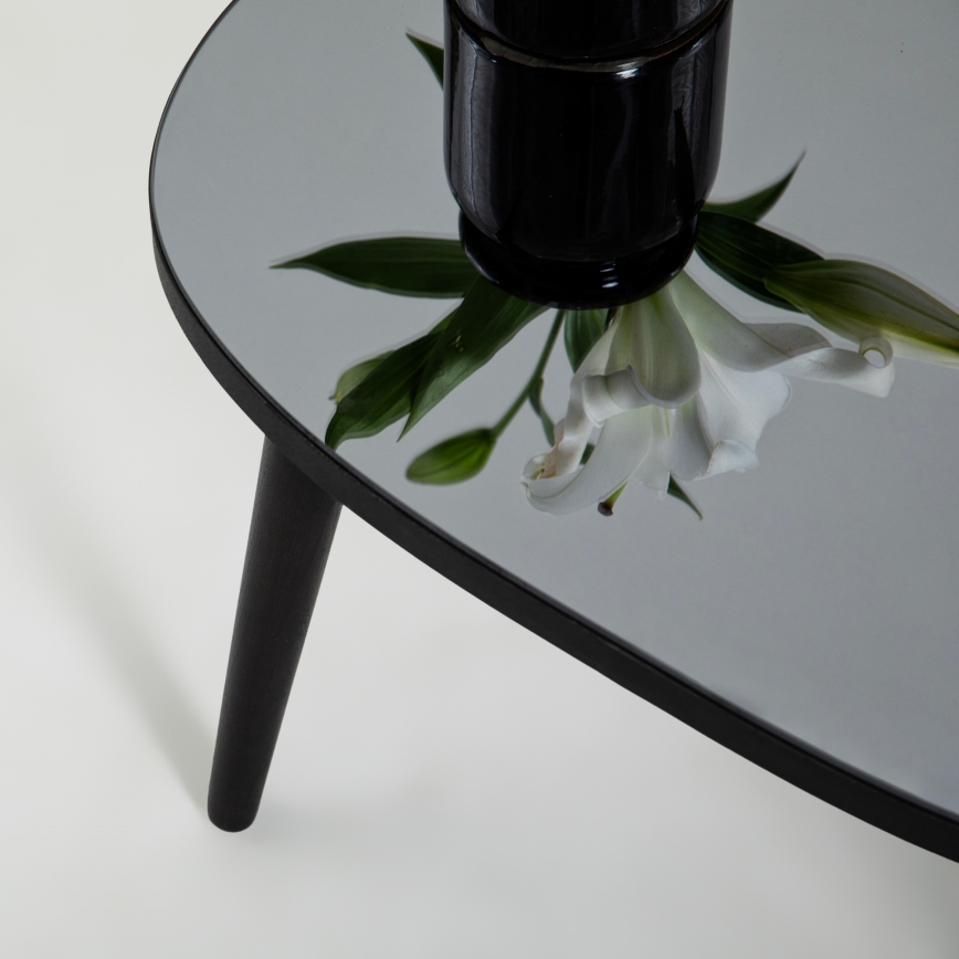 Mesa de centro GUSTO 38x75 cm negro