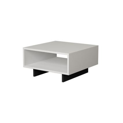 Mesa de centro HOLA 32x60 cm blanco/negro