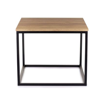 Mesa de centro KVADRATO 50x61 cm negro