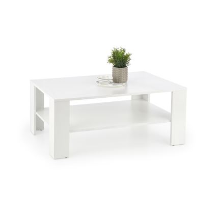 Mesa de centro KWADRO 53x110 cm blanco