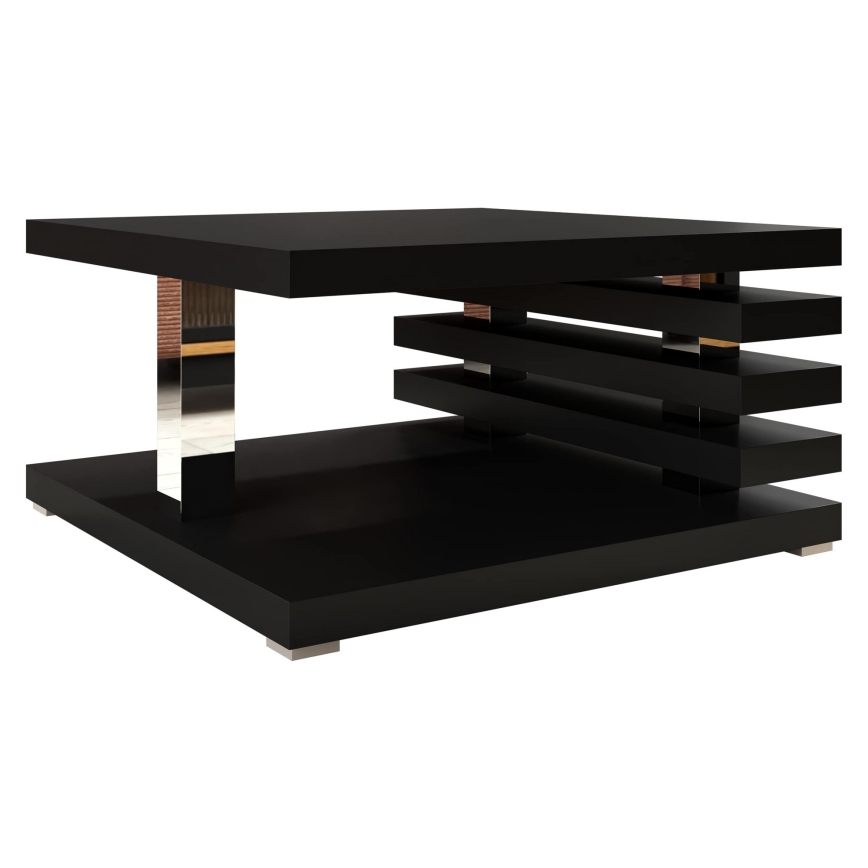 Mesa de centro KYOTO 31x60 cm mate negro