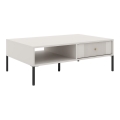 Mesa de centro LUE beige/negro