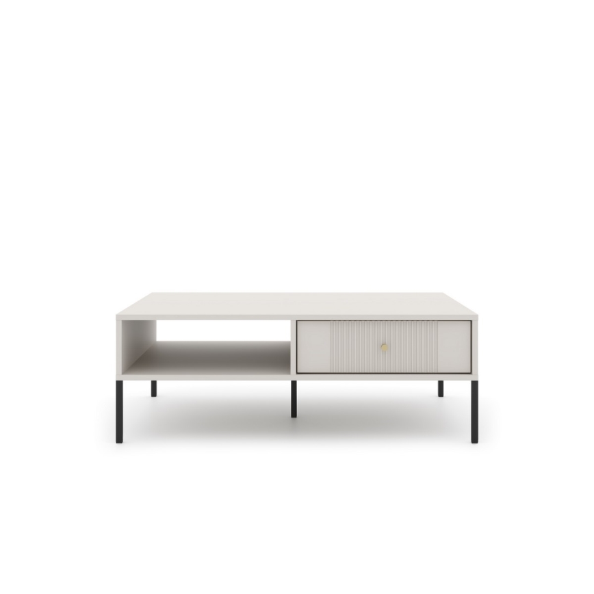 Mesa de centro LUE beige/negro