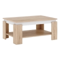 Mesa de centro LUNO roble Sonoma/blanco