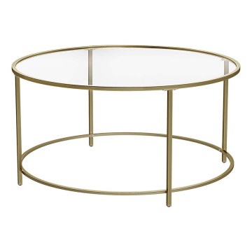 Mesa de centro LYRA dorada