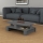 Mesa de centro MANSU 27,5x80 cm negro