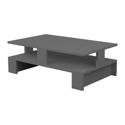 Mesa de centro MANSU 27,5x80 cm negro