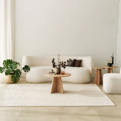 Mesa de centro MUSHROOM 40x60 cm roble zafiro