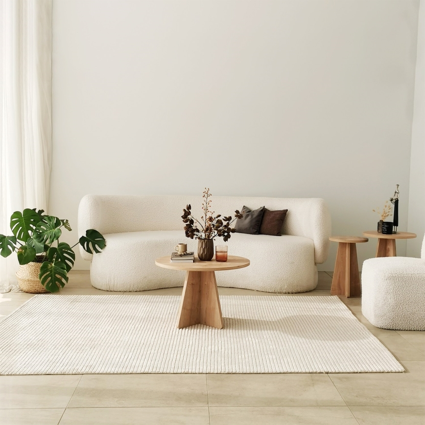 Mesa de centro MUSHROOM 40x60 cm roble zafiro